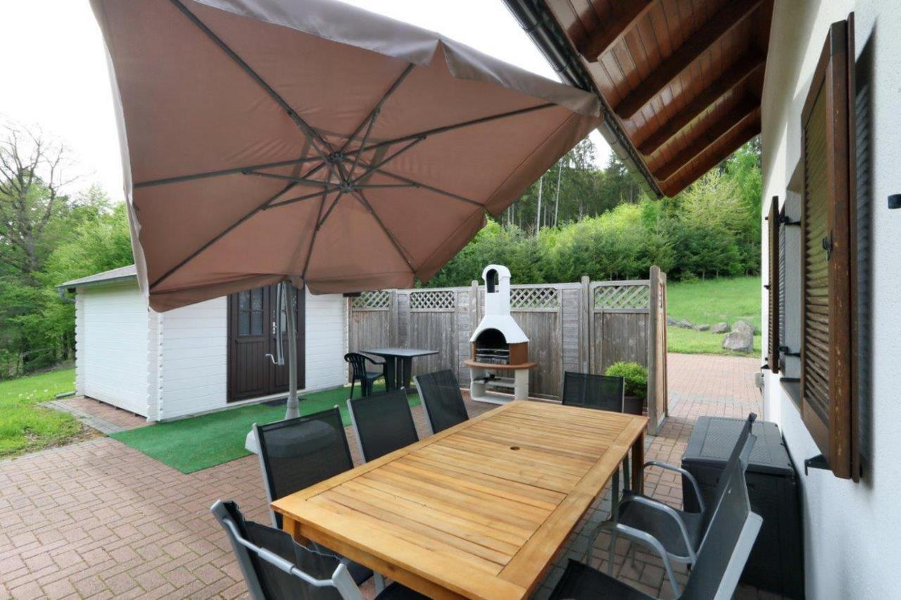 Seepark Kirchheim Ferienhaus Bei Anne Mit Sauna Exterior foto